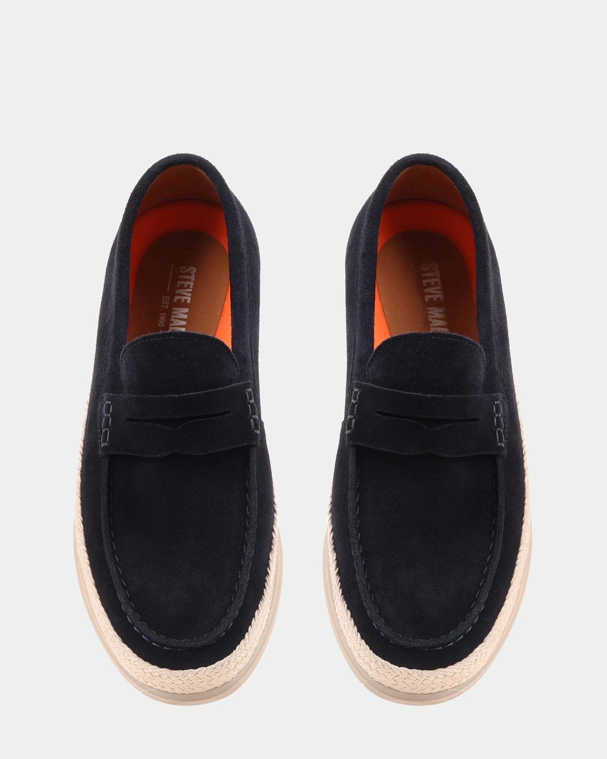 Steve Madden Tatumm Loafers in Navy