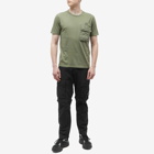C.P. Company Men's Pocket Logo T-Shirt in Bronze Green