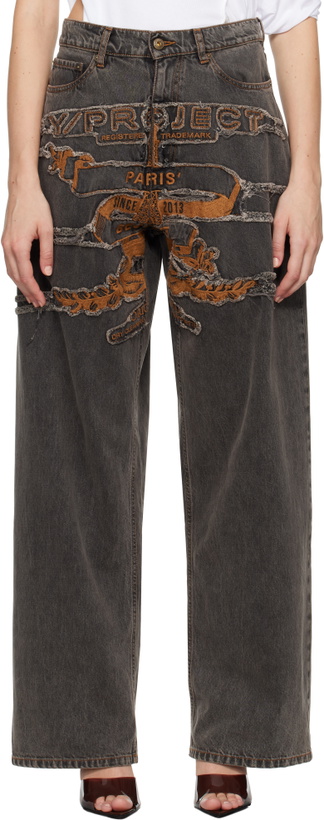 Photo: Y/Project Gray Paris' Best Patch Jeans