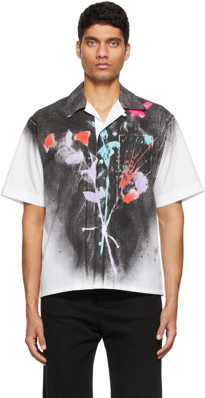 Photo: Marni White Graphic Button Shirt