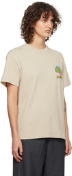 JW Anderson Beige Apple Tree T-Shirt