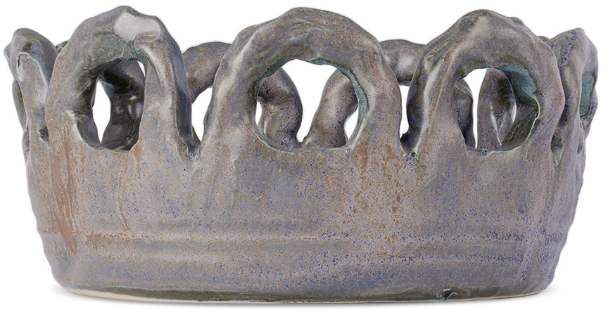Niko June SSENSE Exclusive Blue Studio Platter