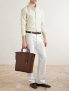 Dunhill - Century 33 Patina-Leather Tote Bag