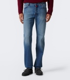 Kiton Faded slim jeans