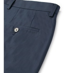 Hugo Boss - Navy Genesis Slim-Fit Cotton Suit Trousers - Men - Navy