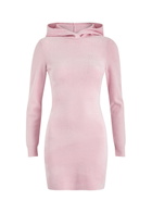 Alexanderwang.t Hooded Chenille Mini Dress Light Pink
