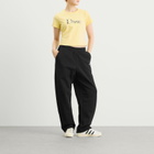 Dime Women's Classic Dalmatians T-Shirt in Light Yellow
