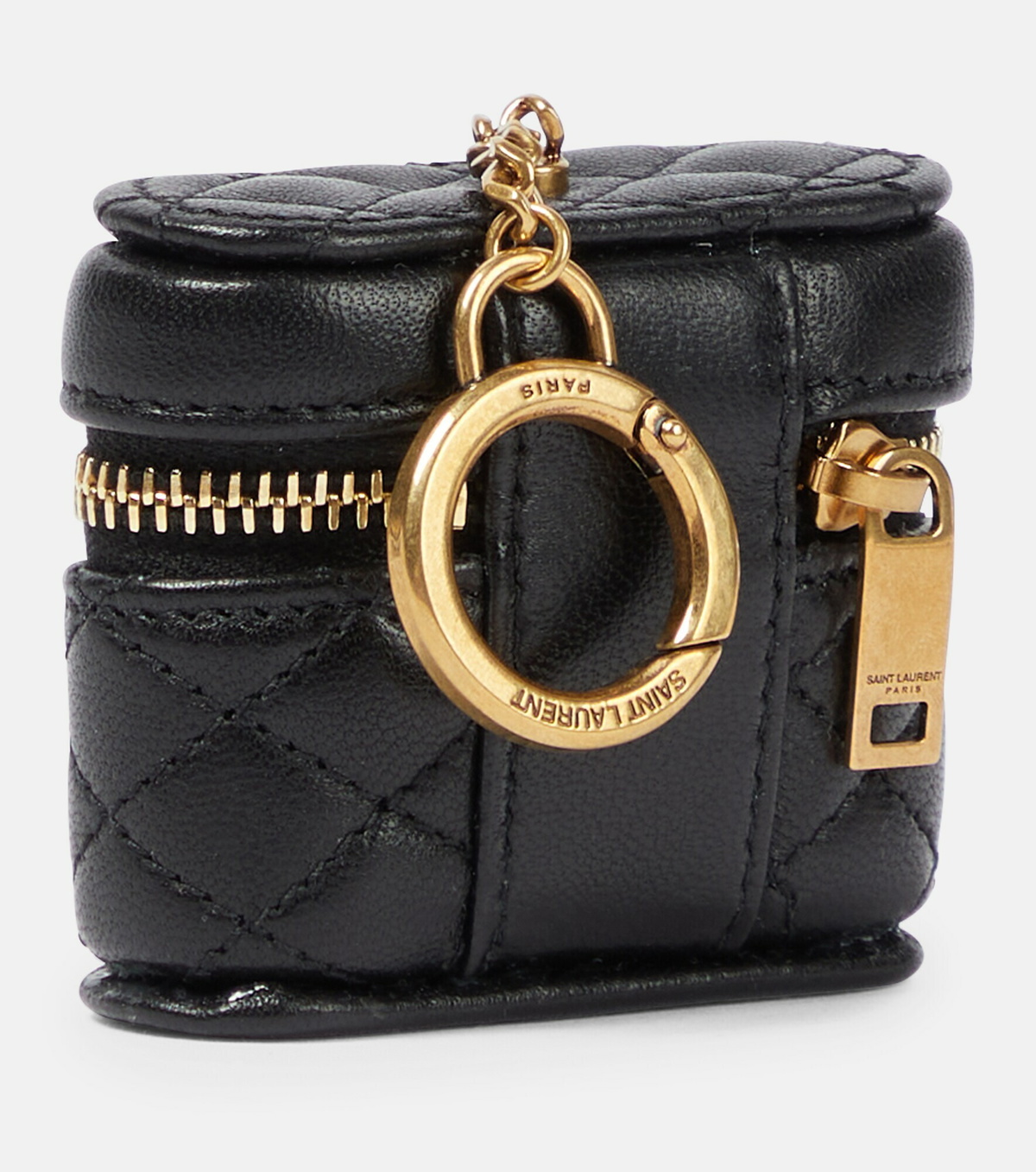 Saint Laurent - Gaby leather AirPods case Saint Laurent