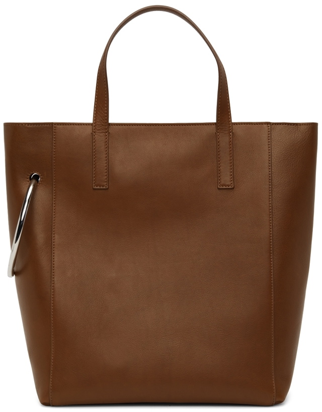 Photo: Dries Van Noten Brown Leather Tote