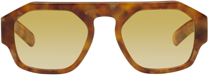 Photo: FLATLIST EYEWEAR Tortoiseshell Lefty Sunglasses
