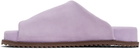 YUME YUME Purple Finn Slider Sandals