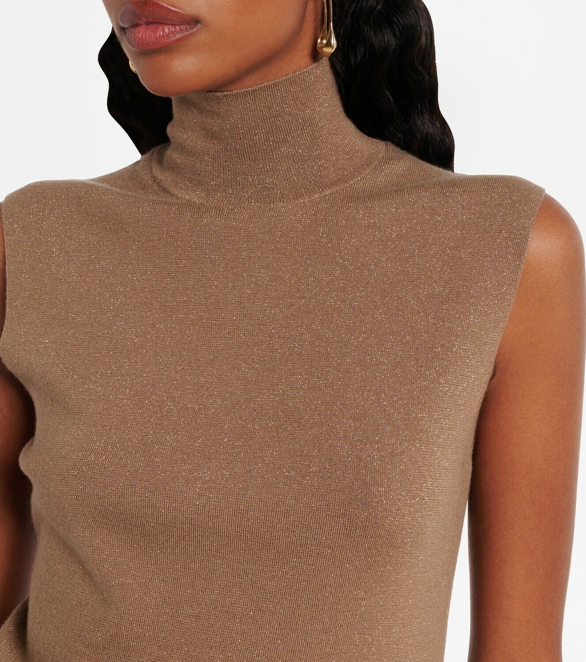 Loro Piana Luciole cashmere-blend sweater vest