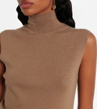 Loro Piana Luciole cashmere-blend sweater vest