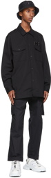 MCQ Black Twill Overshirt Jacket