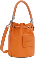 Marc Jacobs Orange 'The Leather Bucket' Bag