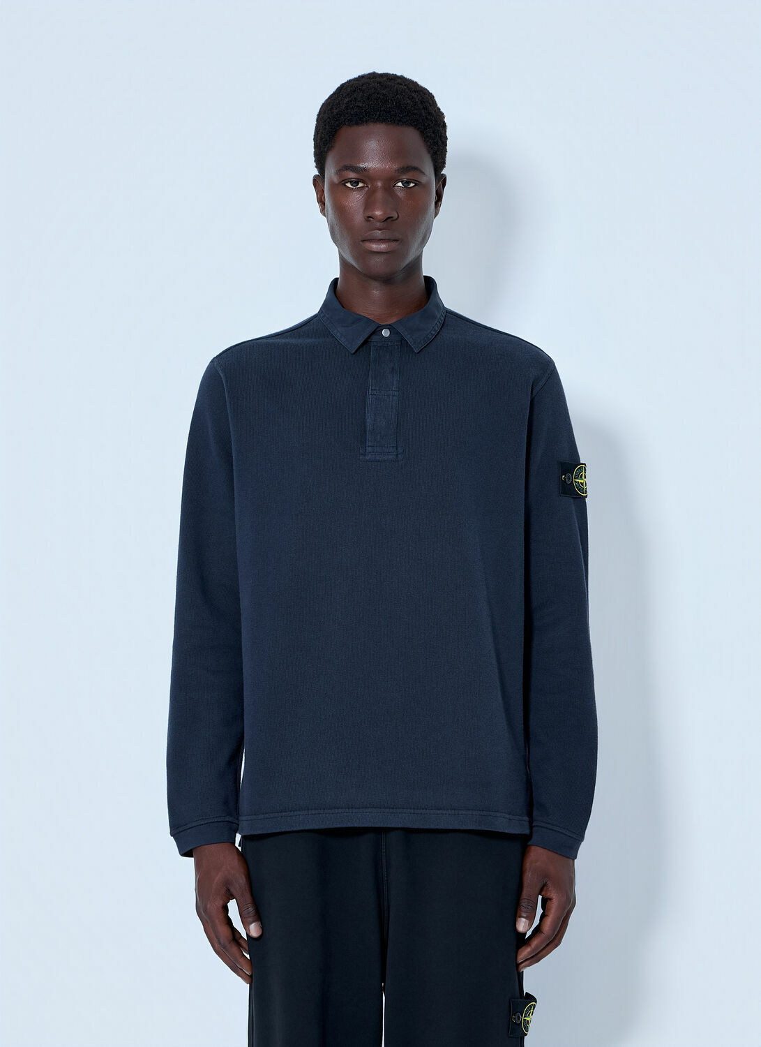 Stone Island Long Sleeve Polo Shirt