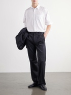 TOTEME - Button-Down Cotton-Poplin Shirt - White