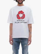 Dsquared2 T Shirt White   Mens