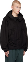 AFFXWRKS Black Parka Shell Denim Jacket