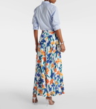 Diane von Furstenberg Florencia floral maxi skirt