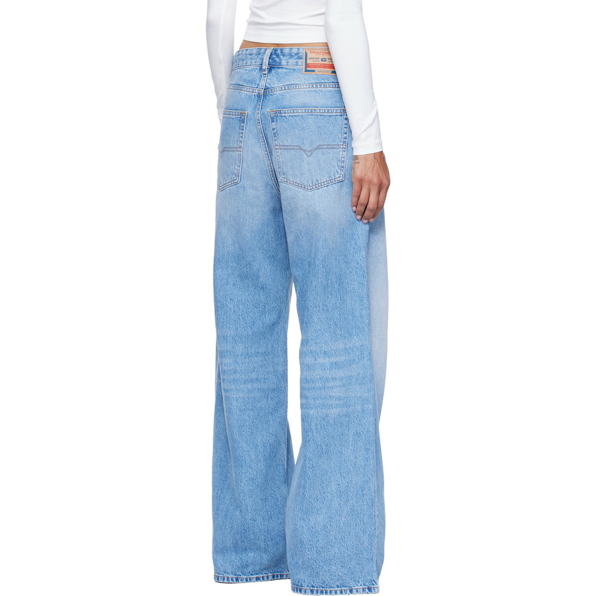 Diesel Blue Relaxed Low Waist 1996 D-Sire Jeans