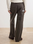 A.P.C. - Dan Carpenter Wide-Leg Cotton-Canvas Trousers - Brown