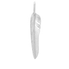 First Arrows Right Sided Pointed Large Feather Pendant