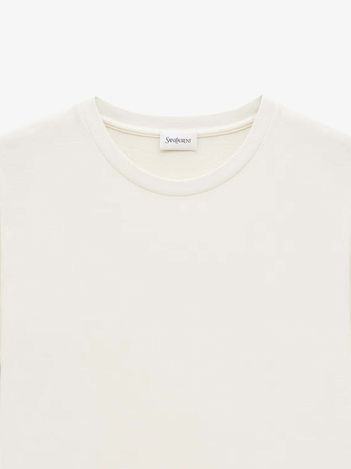 Tシャツ・カットソー SAINT LAURENT Woman T-Shirt White 810277Y37RY 9502 T-shirt SAINT LAURENT Woman Tg. XS 810277Y37RY 9502 WHITE | eBay