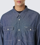 Visvim Langer cotton and silk chambray shirt
