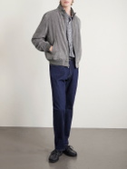 Polo Ralph Lauren - Suede Bomber Jacket - Gray
