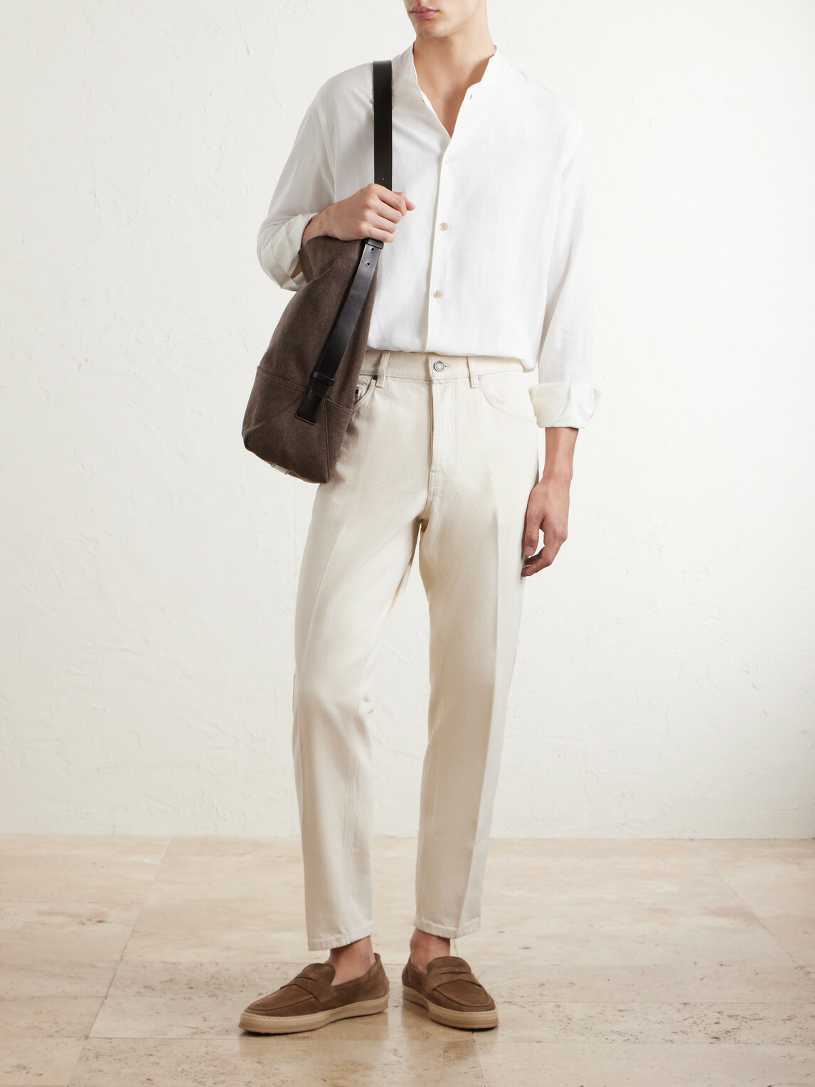 Lardini - Straight-Leg Jeans - Neutrals