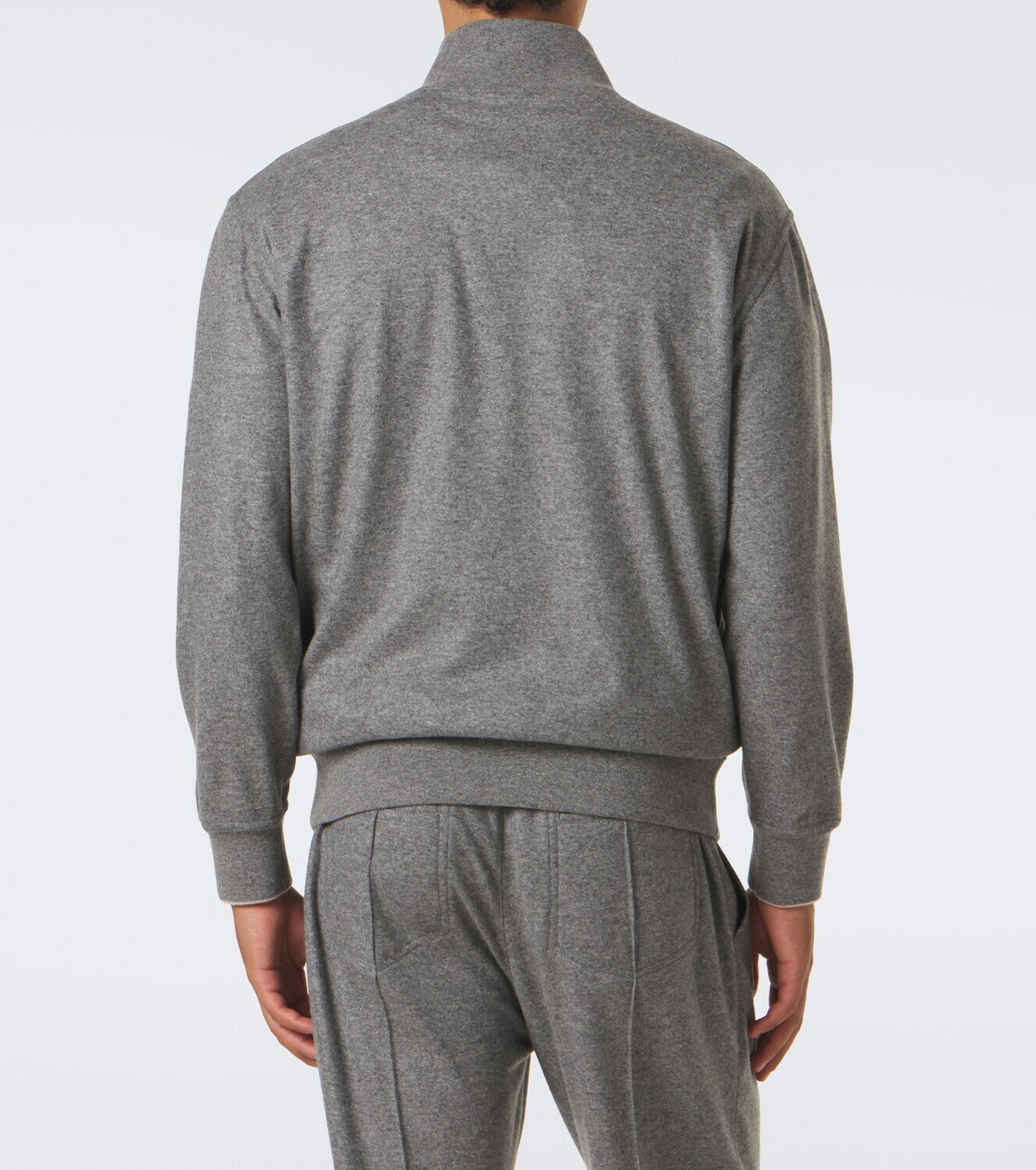 Brunello Cucinelli Cashmere half-zip sweater