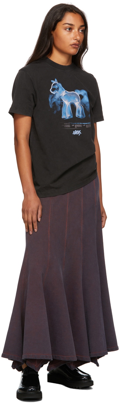 Eytys｜SHORT-SLEEVED ROUND NECK T-SHIRTS (Ferris Black ( Eytys Black Ferris T-Shirt Eytys