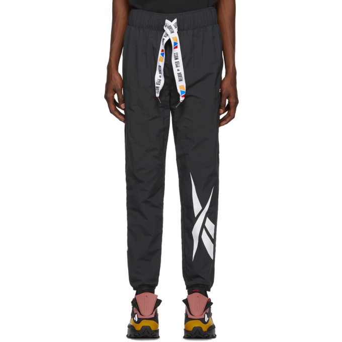 Photo: Reebok by Pyer Moss Grey Collection 3 Woven Franchise Track Pants