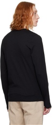 Hugo Three-Pack Black Long Sleeve T-Shirts