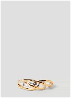 Bottega Veneta - Pillar Twisted Ring in Gold