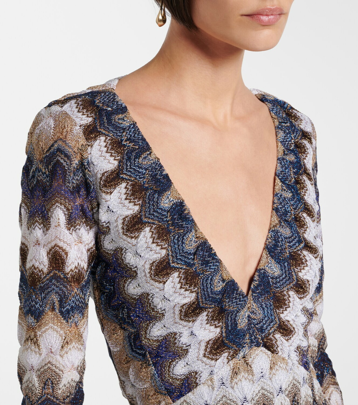 Missoni Lamé maxi dress