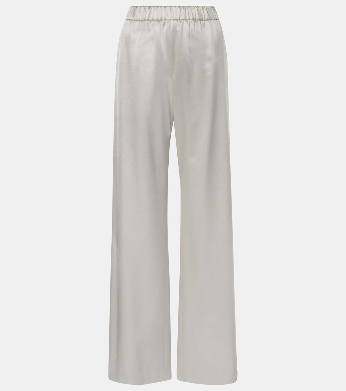 Valentino Silk satin wide-leg pants Valentino display picture 1