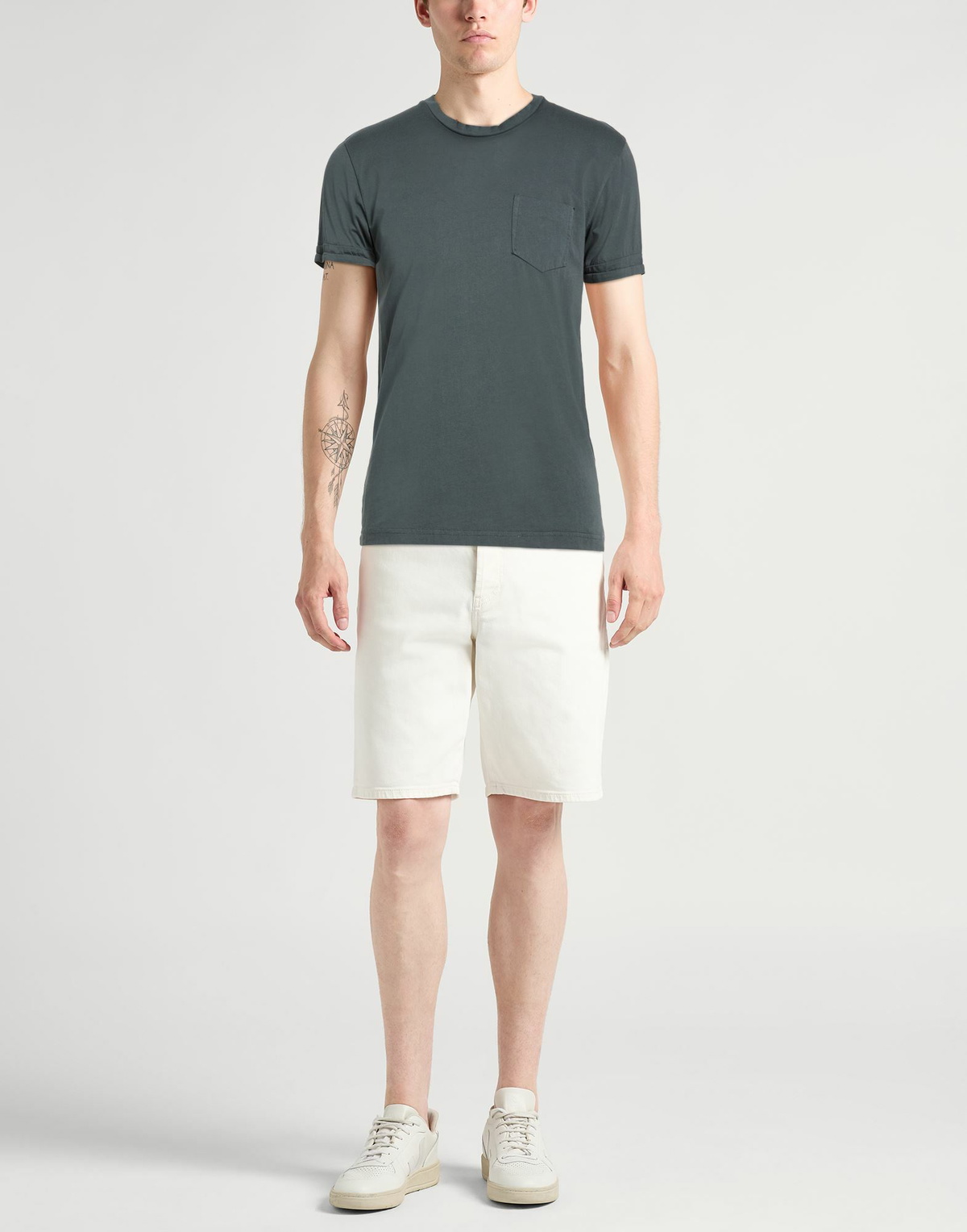 Crossley Mens T-shirt Charcoal