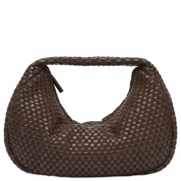 Photo: ST. Agni Women's Lattice Weave Mini Bon Bon Bag in Coffee 