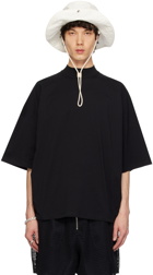 Jil Sander Black Crewneck T-Shirt