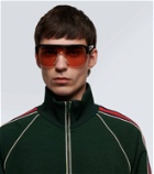 Gucci Fashion Show flat-top sunglasses