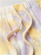 Jungmaven - Yelapa Tapered Tie-Dyed Hemp and Organic Cotton-Blend Jersey Sweatpants - Yellow