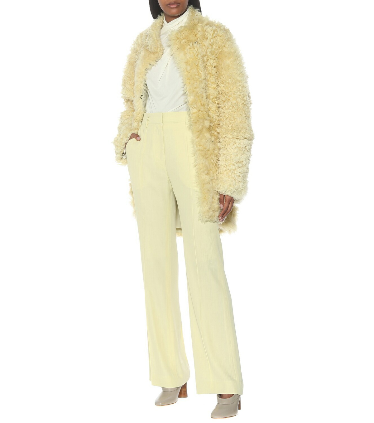 Petar Petrov Tiwa draped bodysuit