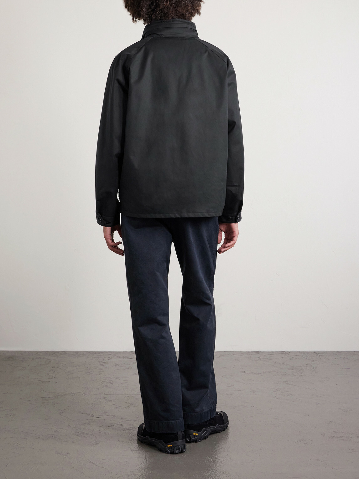 A Kind Of Guise - Nanamica GORE-TEX Cotton-Twill Jacket - Black