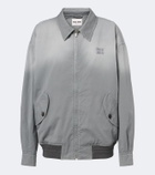 Miu Miu Cotton twill blouson jacket