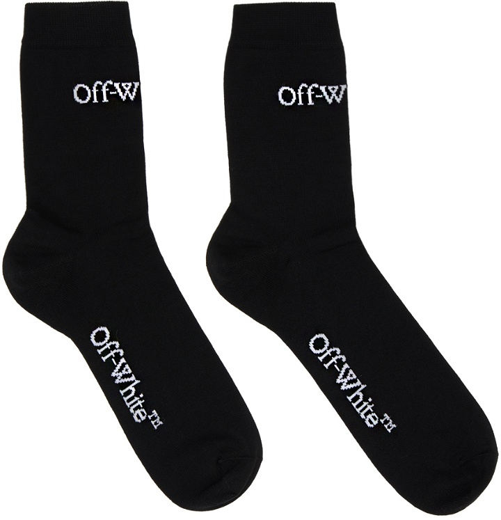 Photo: Off-White Black Small Logo Socks