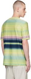 Paul Smith Yellow Untitled Stripe T-Shirt