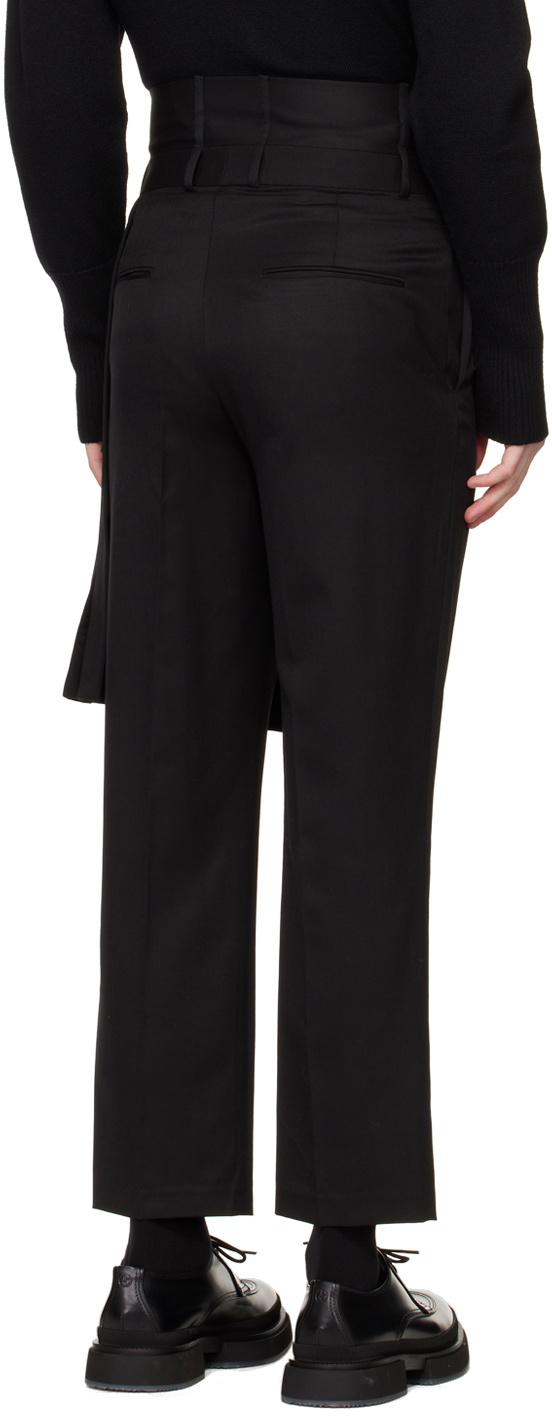 Steven Passaro SSENSE Exclusive Black Trousers