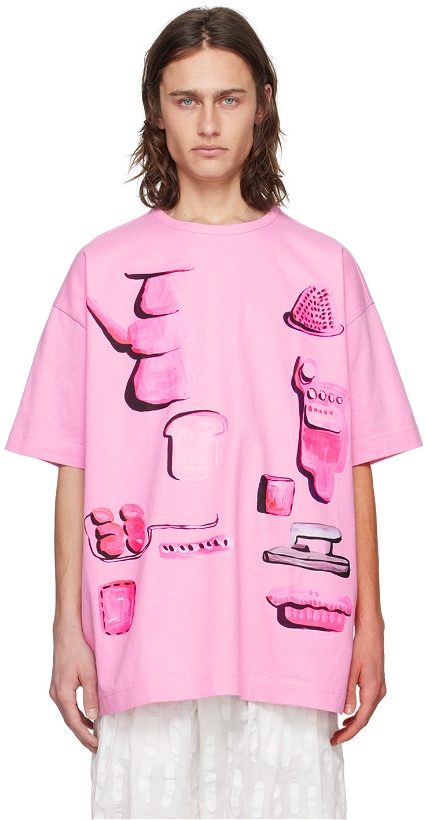 Photo: Toogood Pink 'The Bosun' T-Shirt